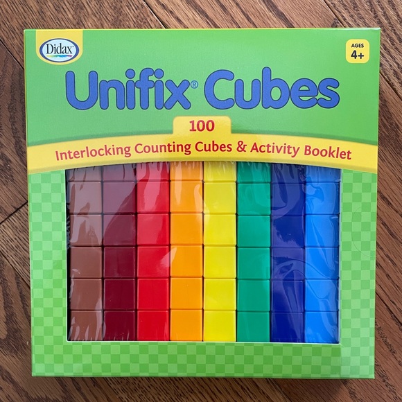 Unifix Cubes - Multicolor Counting Blocks Math Counters Manipulative - Picture 1 of 2